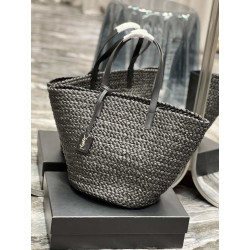 Borsa maxi Panier Tote YSL Saint Laurent 693242 Nera