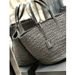 Borsa maxi Panier Tote YSL Saint Laurent 693242 Nera Borsa maxi Panier Tote YSL Saint Laurent 693242 Nera