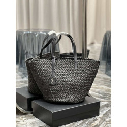 Borsa maxi Panier Tote YSL Saint Laurent 693242 Nera