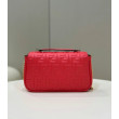 Borsa Midi Fendi Baguette Chain Nappa Rossa Borsa Midi Fendi Baguette Chain Nappa Rossa