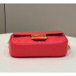 Borsa Midi Fendi Baguette Chain Nappa Rossa Borsa Midi Fendi Baguette Chain Nappa Rossa