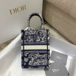 Borse Imitazioni per telefono Dior Mini Book Tote Toile de Jouy Ricamo inverso Blu Borse Imitazioni per telefono Dior Mini Book Tote Toile de Jouy Ricamo inverso Blu