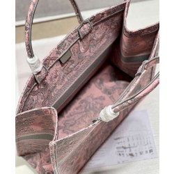 Borse Replica tote Christian Dior grande per libri Dior rosa