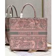 Borse Replica tote Christian Dior grande per libri Dior rosa