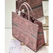 Borse Replica tote Christian Dior grande per libri Dior rosa