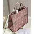 Borse Replica tote Christian Dior grande per libri Dior rosa