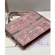 Borse Replica tote Christian Dior grande per libri Dior rosa