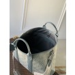 Borsa tote LV M22537 LV Weekend NM blu denim lavato