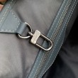 Borsa tote LV M22537 LV Weekend NM blu denim lavato