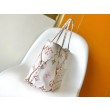Borse Firmate Replica tote LV Neverfull MM M22978 Beige