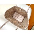 Borse Firmate Replica tote LV Neverfull MM M22978 Beige