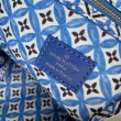 Borsa tote LV Neverfull MM M22979 Blu