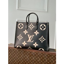 Borsa tote LV Onthego GM M45945 Monogramma bicolore