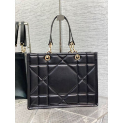 Borsa tote media Dior Essential Archicannage nera