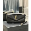 Borsa YSL Saint Laurent Calypso decorata con il nero Cassandre