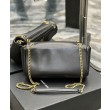 Borsa YSL Saint Laurent Calypso decorata con il nero Cassandre