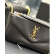 Borsa YSL Saint Laurent Calypso decorata con il nero Cassandre