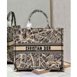 Christian Dior Borsa tote grande Dior Book color albicocca
