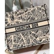 Christian Dior Borsa tote grande Dior Book color albicocca
