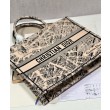 Christian Dior Borsa tote grande Dior Book color albicocca