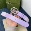Cintura larga Gucci GG Marmont 400593 40mm Viola
