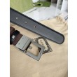 Cintura reversibile Gucci con fibbia G quadrata 626974 Hardware argento