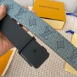 Qualità superiore replica Cintura reversibile LV LV Shape MNG da arrampicata 40 mm M0573V
