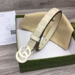 Cintura sottile Gucci GG Marmont 409417 20mm