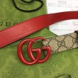 Cintura sottile Gucci GG Marmont 414516