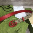 Cintura sottile Gucci GG Marmont 414516