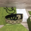 Cintura sottile Gucci GG Marmont 414516 Marrone