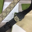 Cintura sottile Gucci GG Marmont 414516 Marrone
