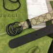 Cintura sottile Gucci GG Marmont 414516 Marrone