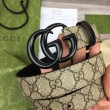 Cintura sottile Gucci GG Marmont 414516 Marrone