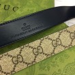 Cintura sottile Gucci GG Marmont 414516 Nera