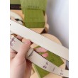 Cintura sottile Gucci GG Marmont 625839 30mm Oro