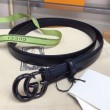 Cintura sottile Gucci Marmont 409417 20mm