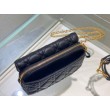 Custodia Dior Caro Cannage Nera