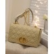 Miglior Prezzo Borsa media Dior Caro Cannage Beige Replica