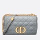 Sito Replica Perfetta Dior Caro Media Cannage Grigio imitazioni Miglior Prezzo Replica Perfetta Dior Caro Media Cannage Grigio