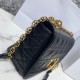 Sito Replica Borsa 1:1 media Dior Caro Cannage nera imitazioni Miglior Prezzo Borsa Replica 1:1 media Dior Caro Cannage nera
