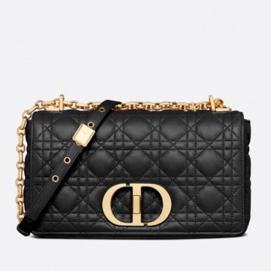 Sito Replica Borsa 1:1 media Dior Caro Cannage nera imitazioni Miglior Prezzo Borsa Replica 1:1 media Dior Caro Cannage nera