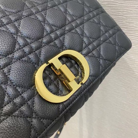Miglior Prezzo Borsa Caro Dior Grande Cannage Nera Replica