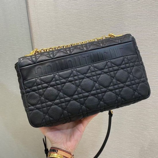 Miglior Prezzo Borsa Caro Dior Grande Cannage Nera Replica