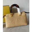 Fendi By The Way Mini Qualità superiore replica 8BS067 Caffè
