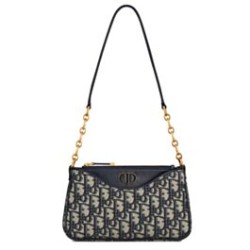 Miglior Prezzo Mini borsa Christian Dior 30 Montaigne Hobo Avenue Blu scuro Replica