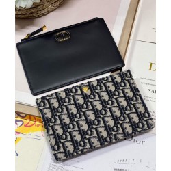 Mini borsa Christian Dior 30 Montaigne Hobo Avenue Blu scuro Mini borsa Christian Dior 30 Montaigne Hobo Avenue Blu scuro
