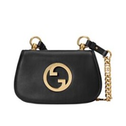Miglior Prezzo Borsa a tracolla mini Gucci Blondie 724645 Nera Replica
