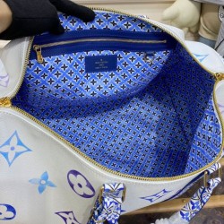 Sito Replica Borsa Louis Vuitton Keepall Bandouliere 45 M10254 Blu imitazioni Miglior Prezzo Borsa Louis Vuitton Keepall Bandouliere 45 M10254 Blu Replica