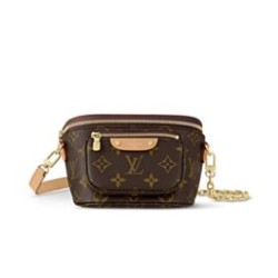 Miglior Prezzo LV Mini Marsupio M82335 Marrone Replica